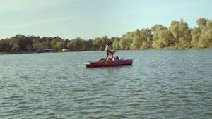 Cats on a Pedal Boat