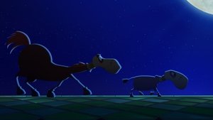 Horse Julius and Big Horse Racing