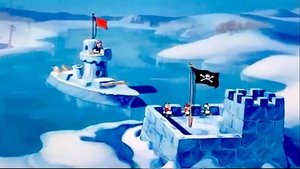 El Pato Donald:  La pelea de nieve de Donald