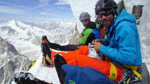 Climbing Latok 1 From The North