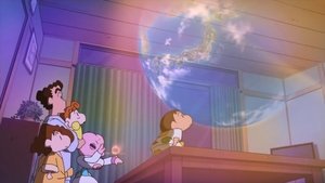 Shin Chan y Kulete, el extraterrestre