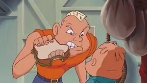 Alvin y las ardillas conocen al hombre lobo