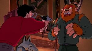 Alvin y las ardillas conocen al hombre lobo
