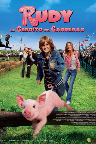 Rudy, el cerdito de carreras