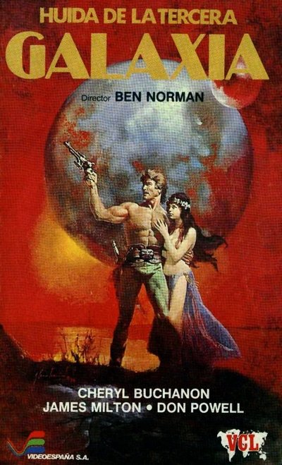 Star Crash 2, Huida de la tercera galaxia