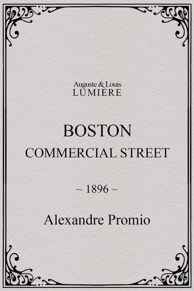 Boston, Commercial Street