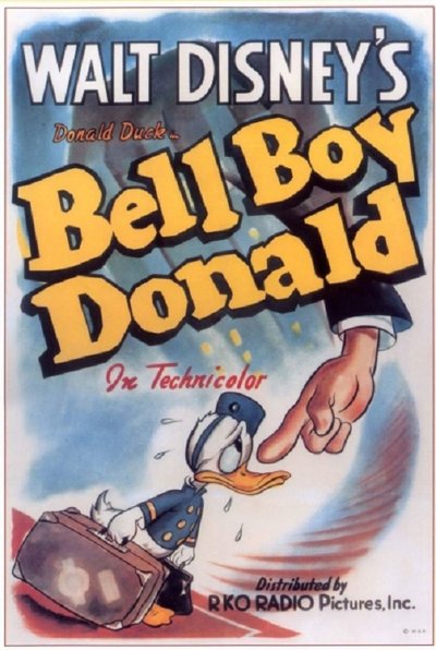 El Pato Donald: Donald el botones