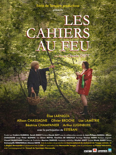 Les cahiers au feu
