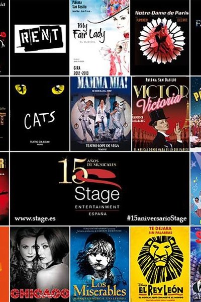 15 Años de Musicales de Stage Entertainment